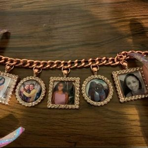 Picture charm bracelet